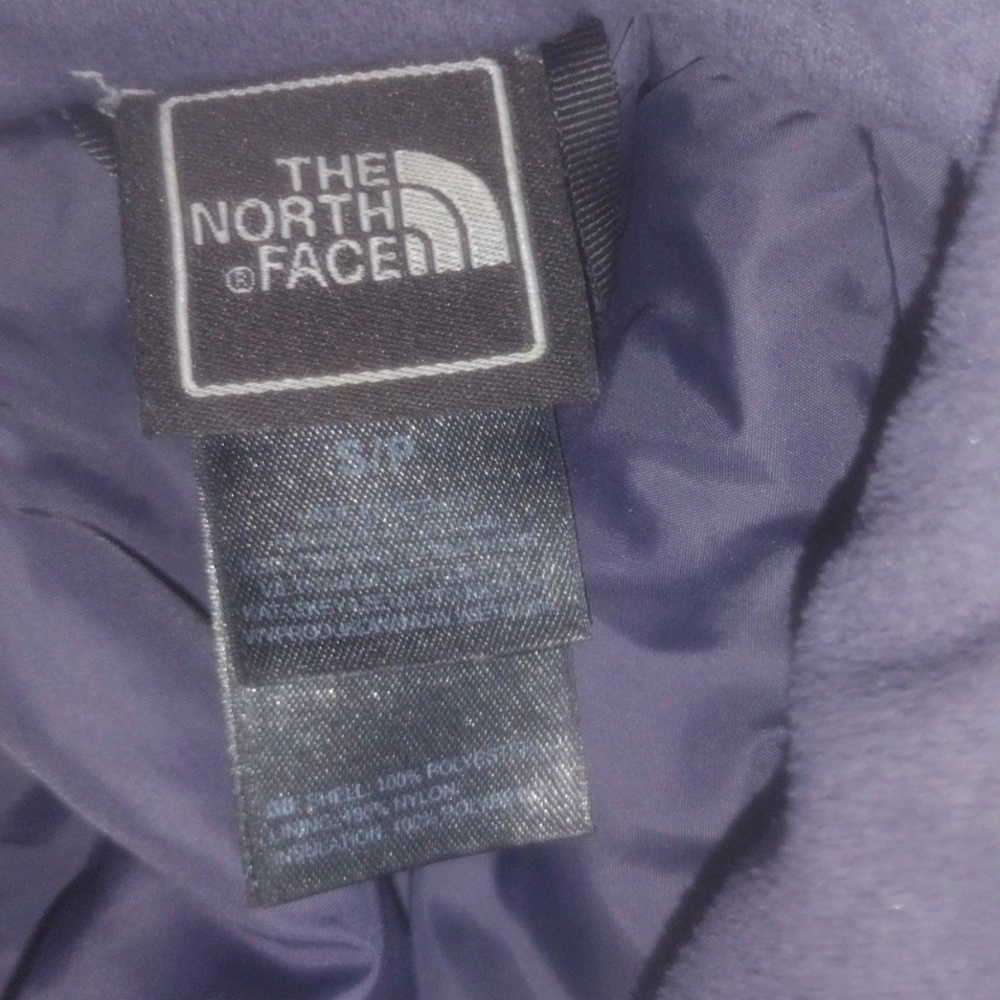 The north face coat rain coat double zipped layered inner removable jacket